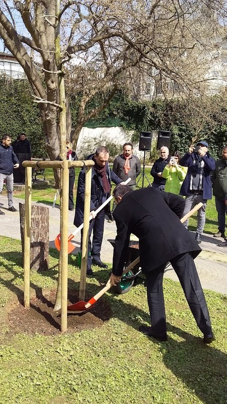 24 marca 2022 roku w Stambule posadzono dąb upamiętniający Maestro Pendereckiego w ramach projektu Instytutu Adama Mickiewicza pt. "Ogród Pendereckiego"